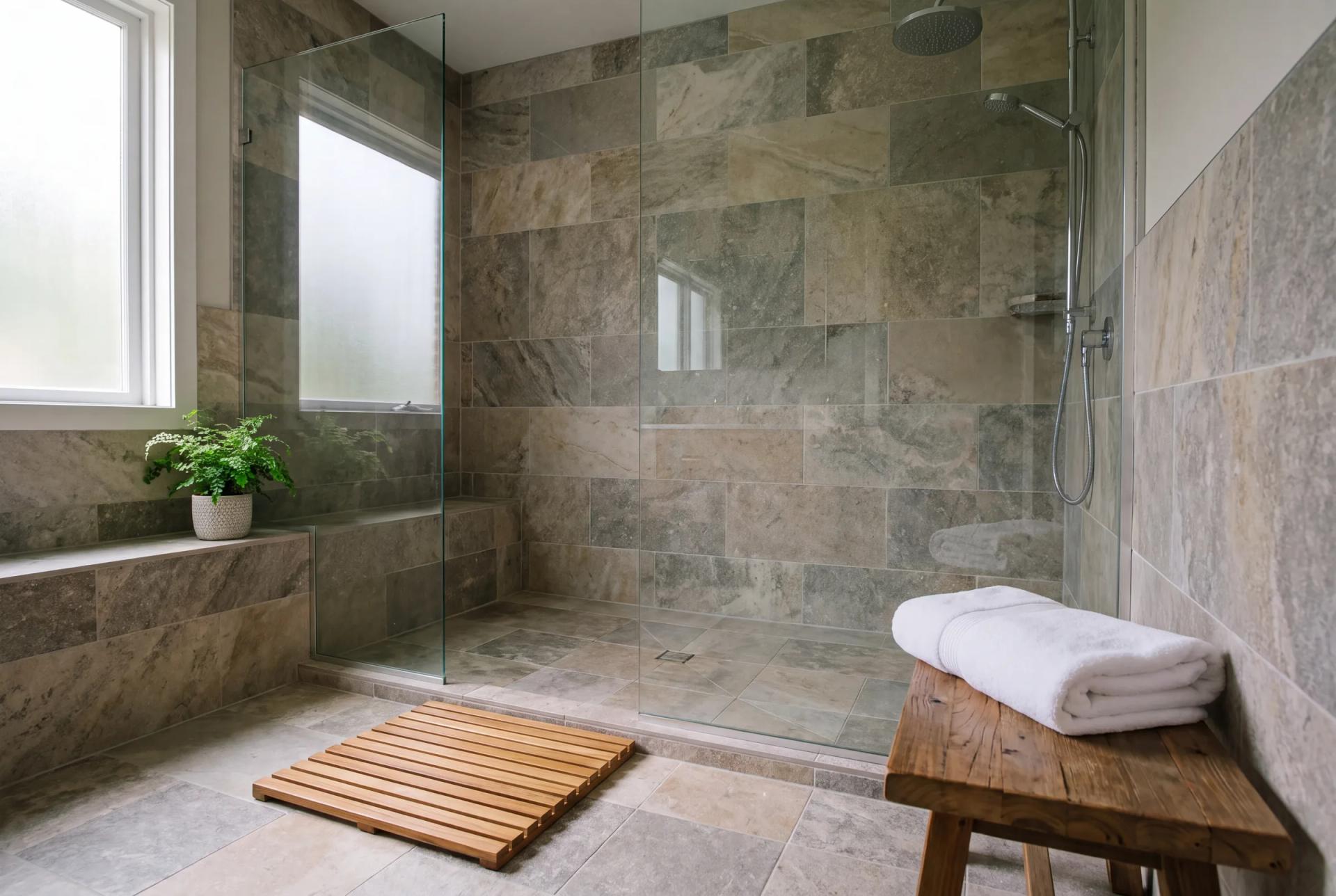 A bathroom after a first deep clean